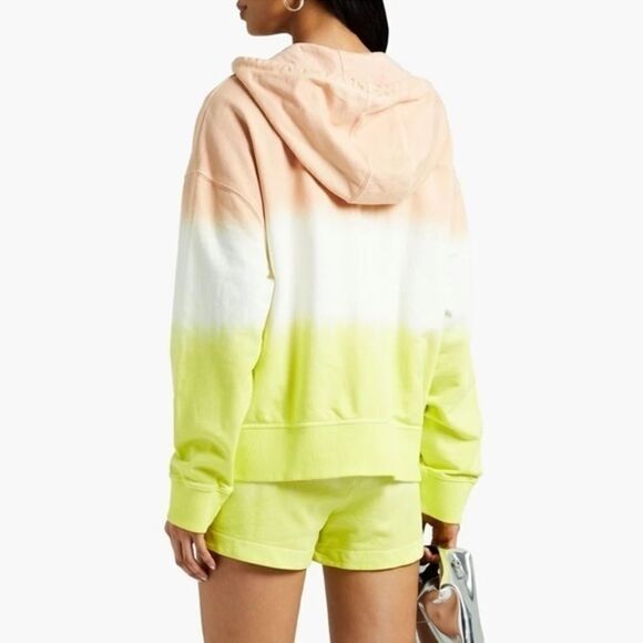 NWT ATM Anthony Thomas Melillo Tie Dye Zip Hoodie Medium/Large - Picture 2 of 11